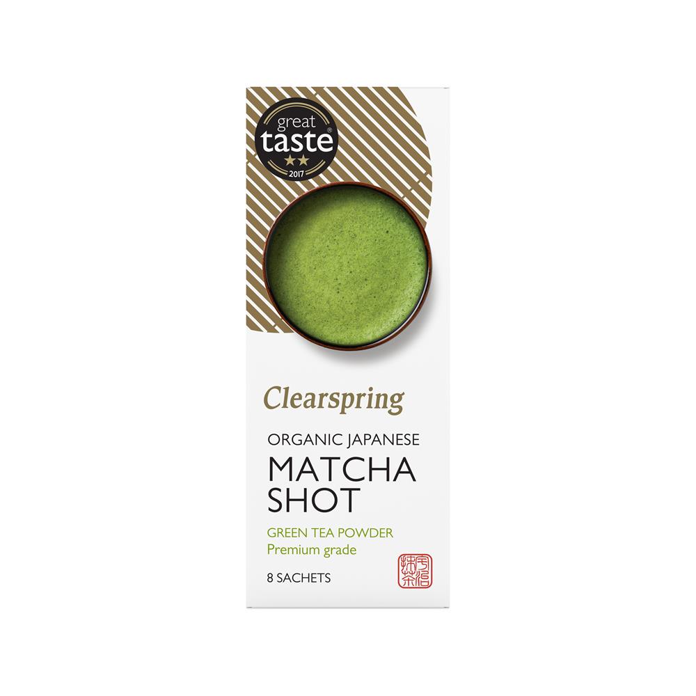 Clearspring Organic Japanese Matcha Shot Sachets