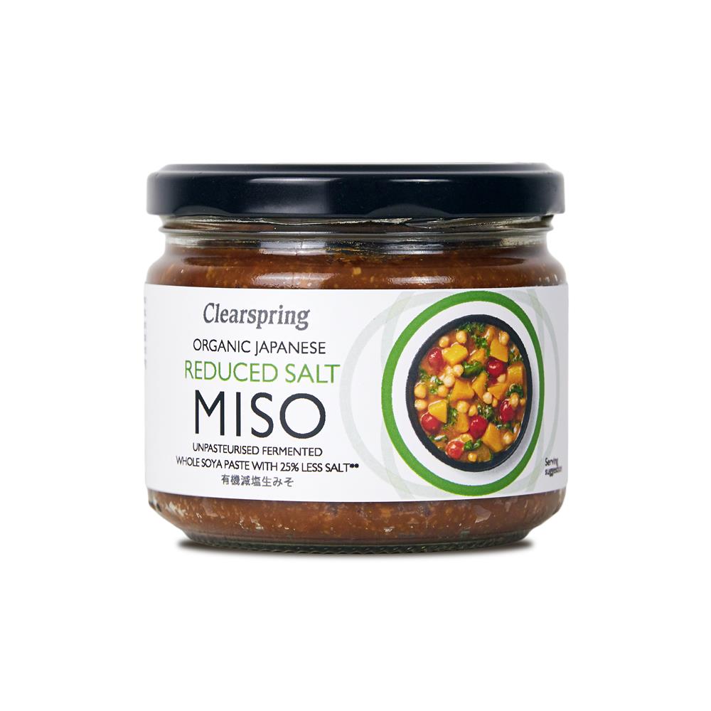 Clearspring Organic Japanese Reduced Salt Miso Jar