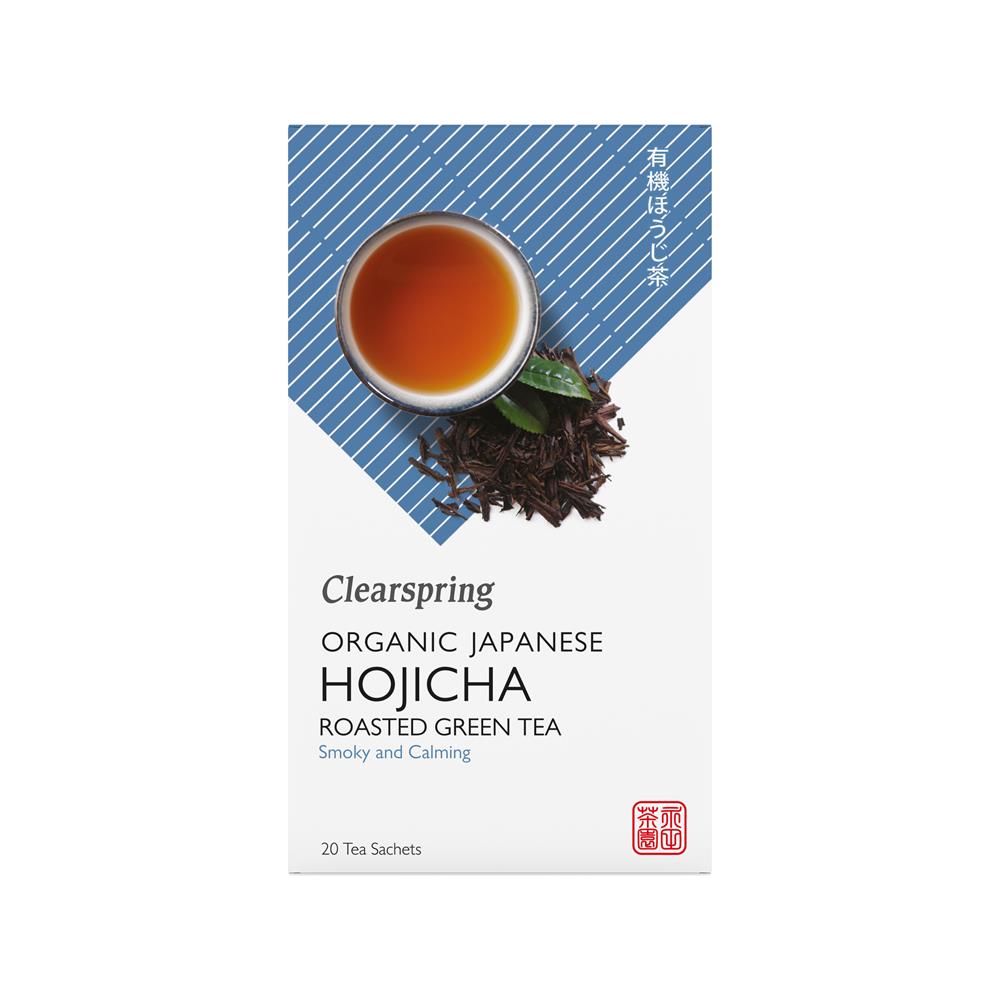 Clearspring Organic Hojicha Japanese Roasted Green Tea Bags