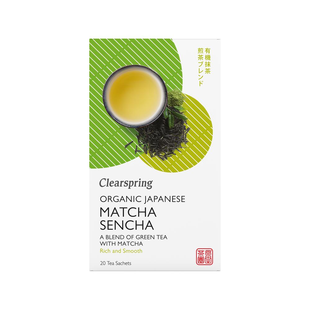 Clearspring Organic Japanese Matcha Sencha Tea Bags