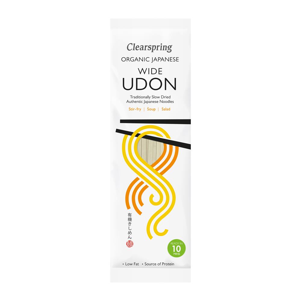 Clearspring Organic Japanese Wide Udon Noodles