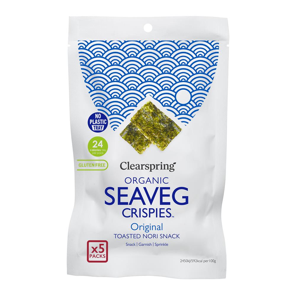 Clearspring Organic Seaveg Crispies Multipack - Original