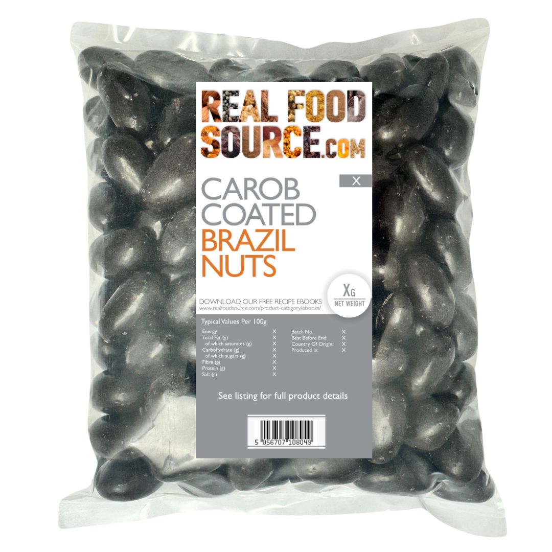 Carob Coated Brazil Nuts