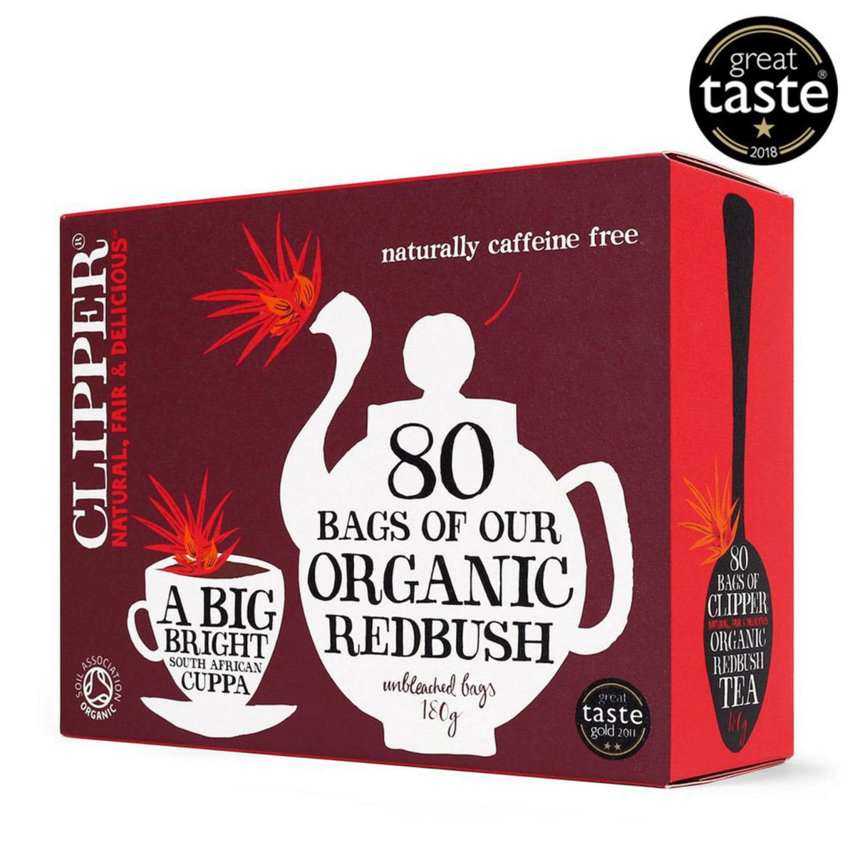 Clipper - Organic Everyday Rooibos Tea 80 Bags