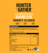 Hunter & Gather Unsweetened BBQ sauce Squeezy