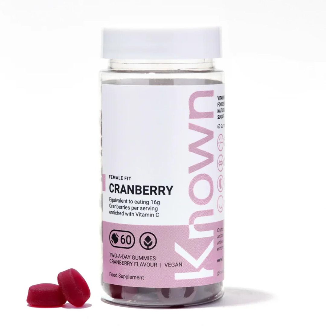 Known Cranberry Vegan Gummies x 60