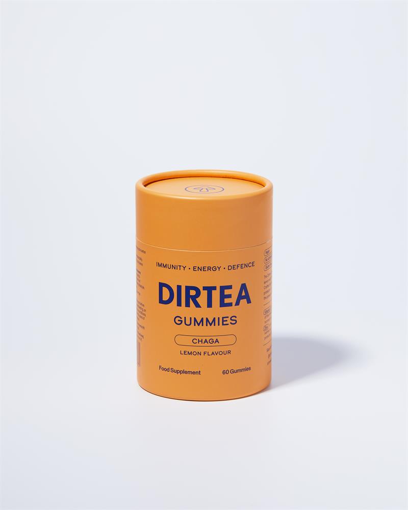 Dirtea - Chaga Lemon Flavour Gummies - 60 gummies