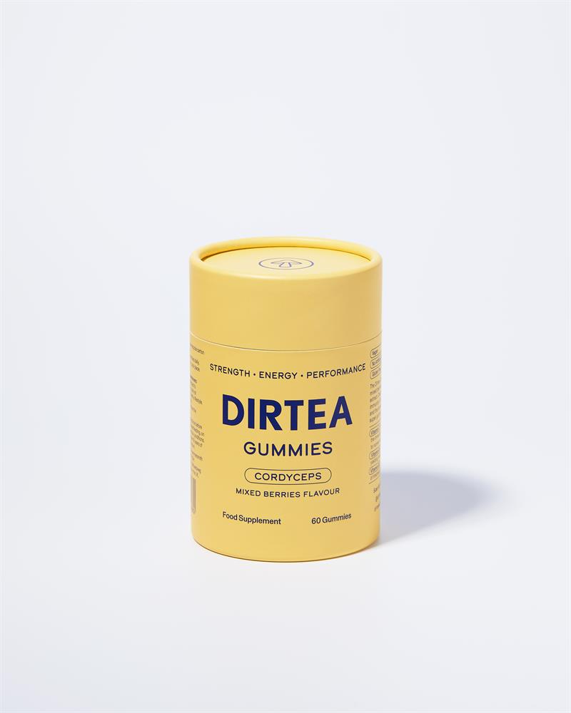 Dirtea - Cordyceps Mixed Berries Flavour Gummies - 60 gummies