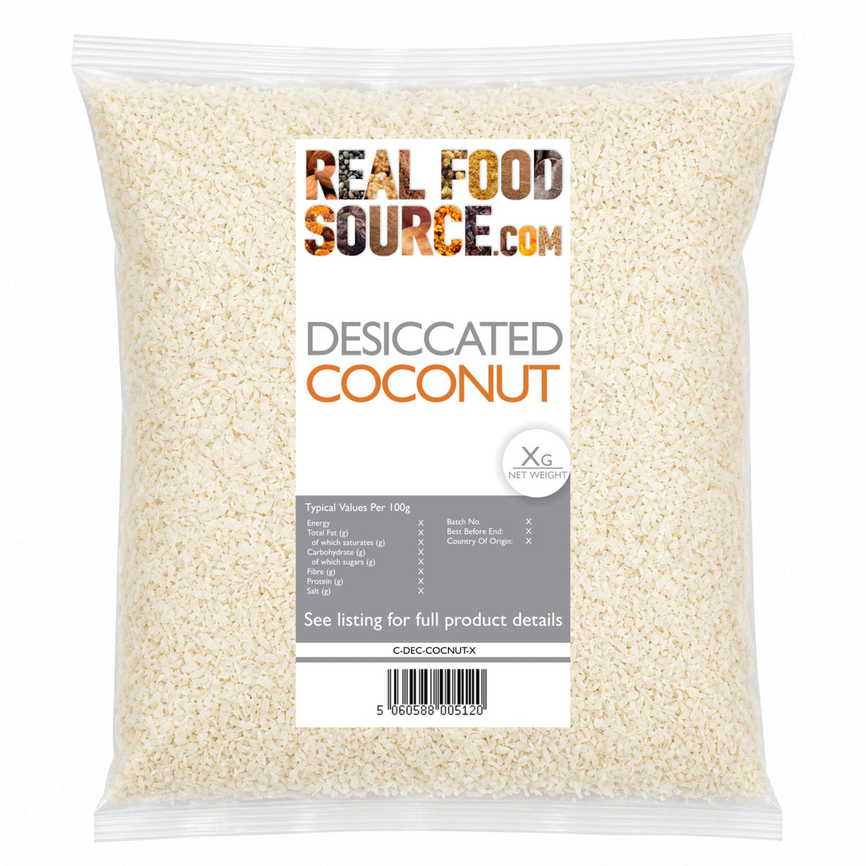 Desiccated Coconut