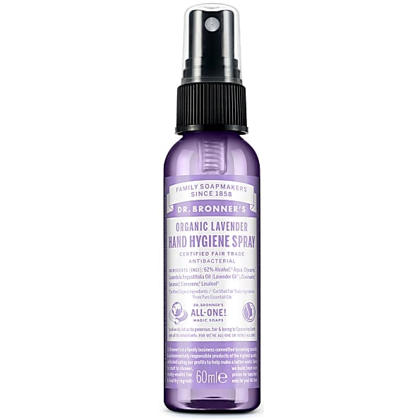 Dr Bronner's Organic Lavender Hand Hygiene Spray