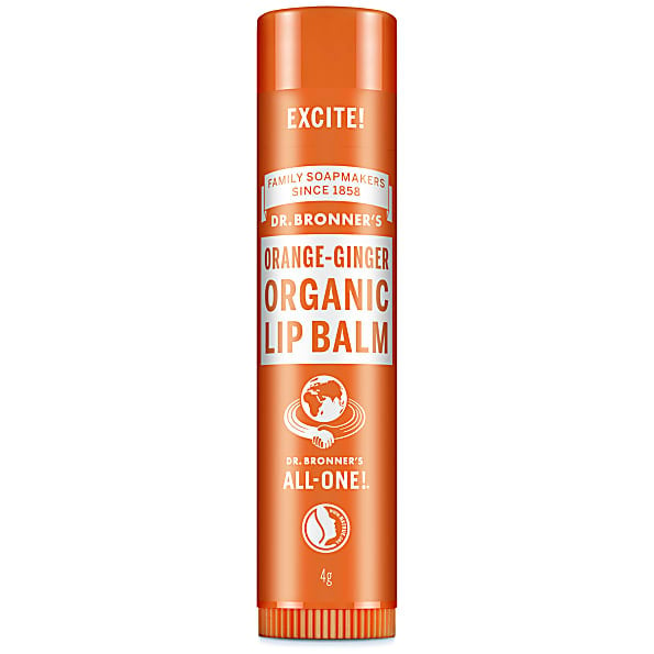 Dr Bronner's Organic Orange Ginger Lip Balm