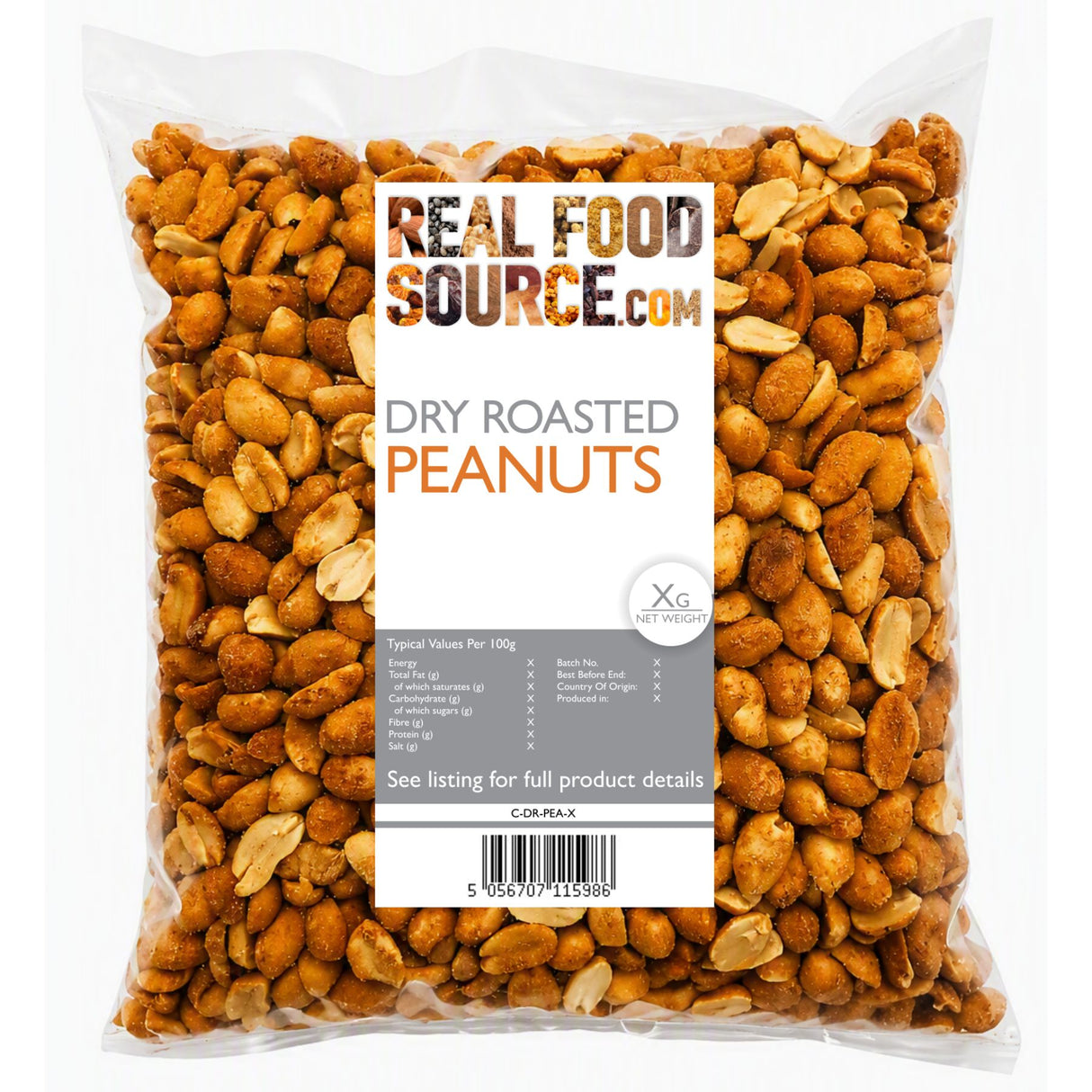 Dry Roasted Peanuts