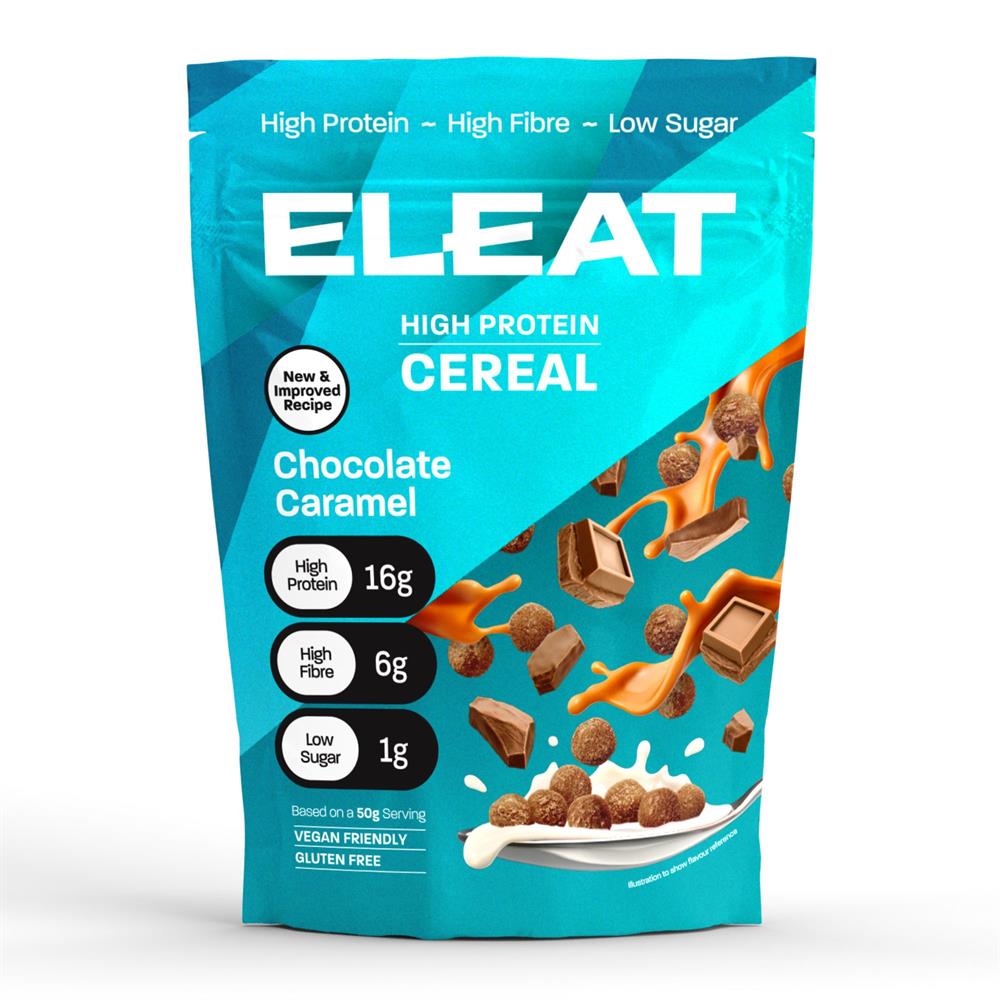 ELEAT Chocolate Caramel High Protein Cereal