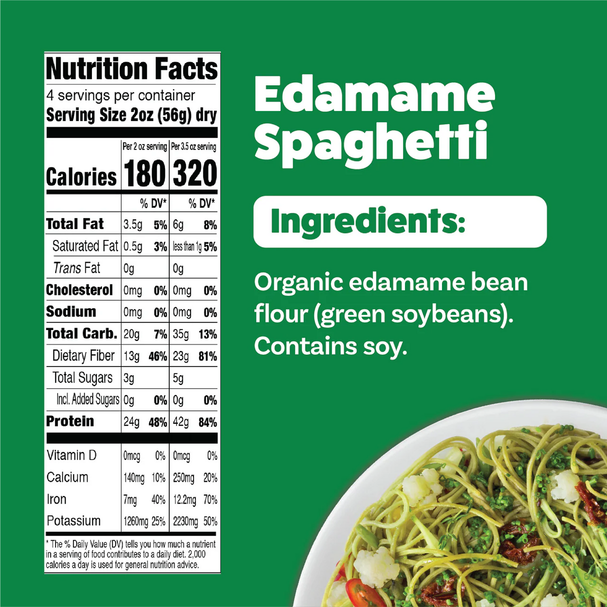 Explore Cuisine Organic Edamame Spaghetti