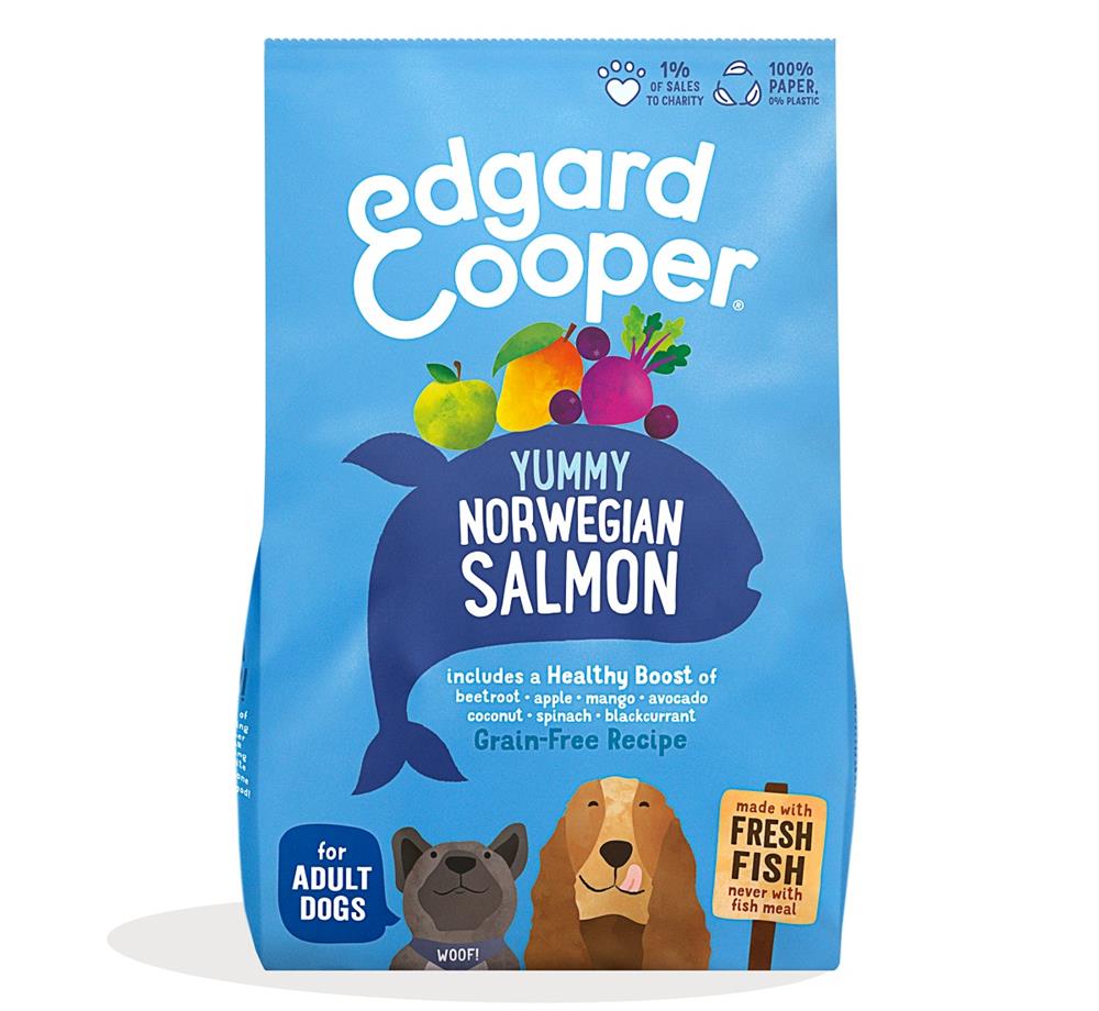 Edgard Cooper Dry Dog Food Norwegian Salmon