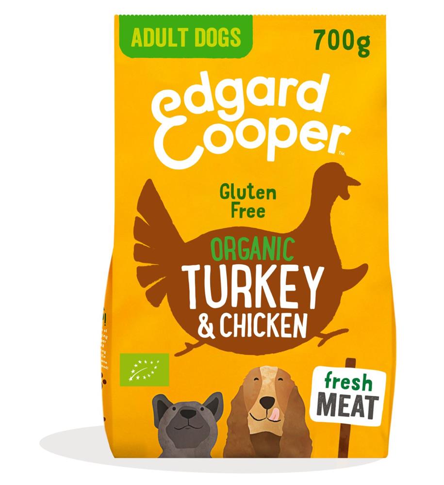Edgard Cooper Dry Dog Food Organic Turkey & Chicken