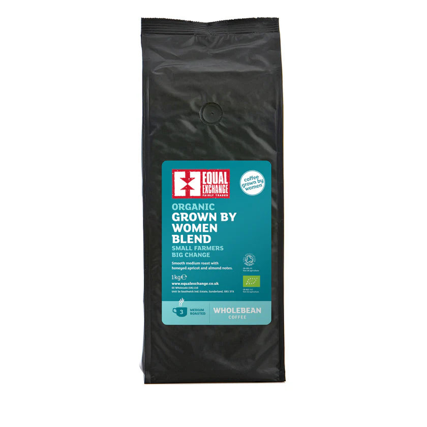 Equal Exchange - Organic Grown By Women Blend Wholebean Coffee
