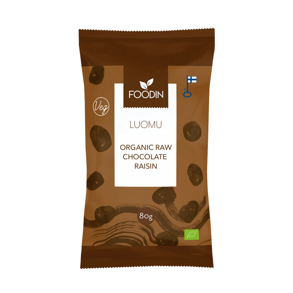 Foodin Organic Raw Chocolate Raisins