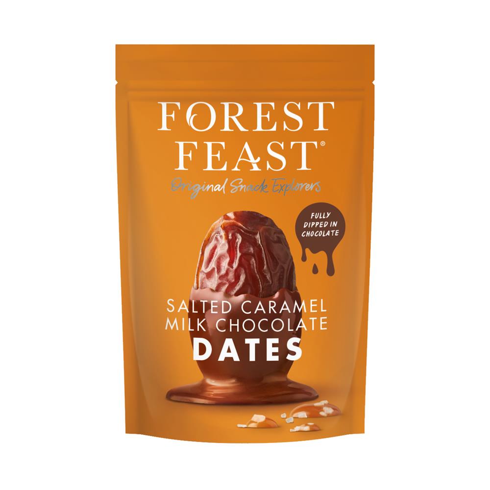 Forest Feast Salted Caramel Milk Chocolate Dates