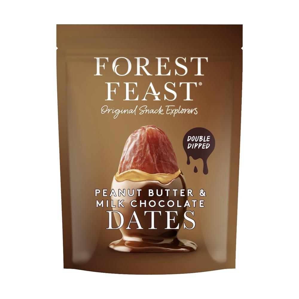 Forest Feast Milk Chocolate Peanut Butter Dates