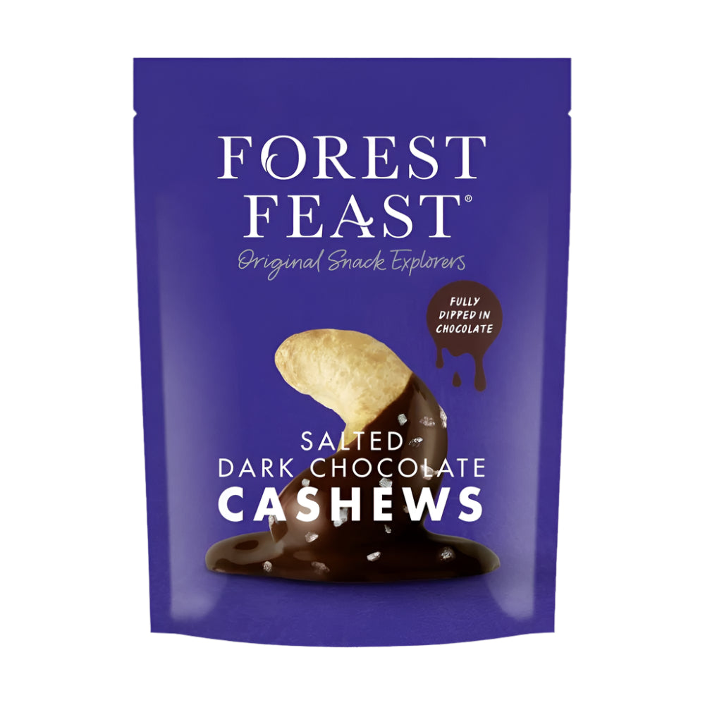 Forest Feast Salted Dark Chocolate Cashews