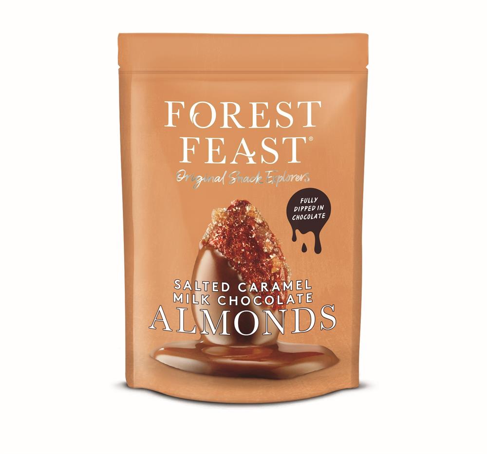 Forest Feast Salted Caramel Milk Chocolate Almonds