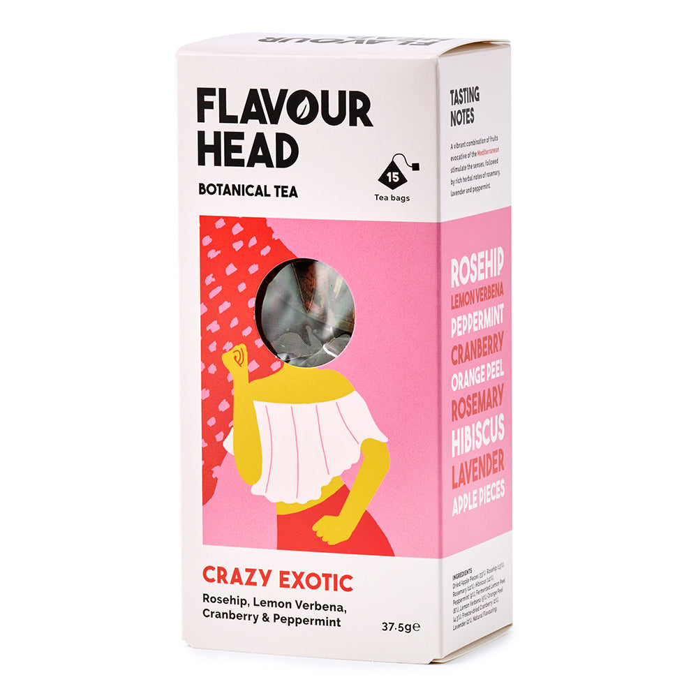 Flavour Head Botanical Infusions Crazy Exotic Tea Bags