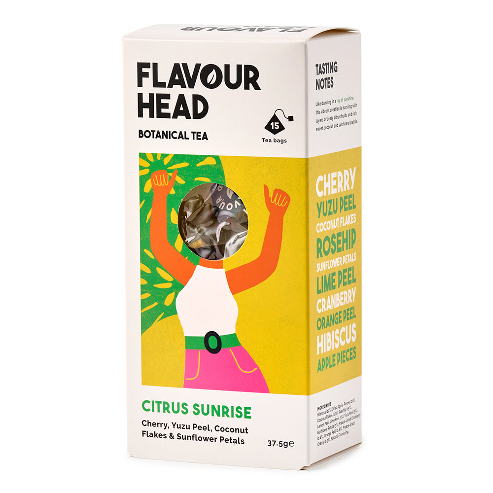 Flavour Head Botanical Infusions Citrus Sunrise Tea Bags