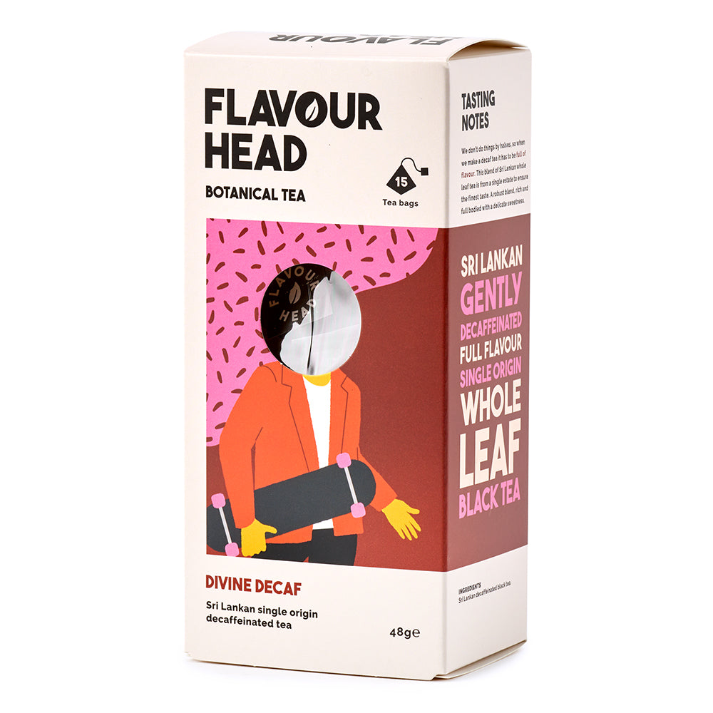 Flavour Head Botanical Tea Divine Decaf Tea Bags