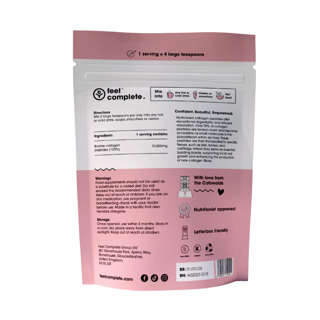 Feel Complete - Skin Collagen Powder (Grass Fed)