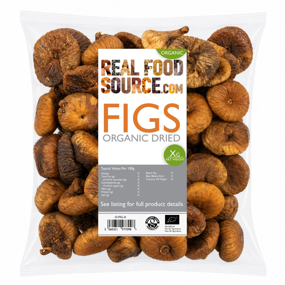 Figs, Organic Dried