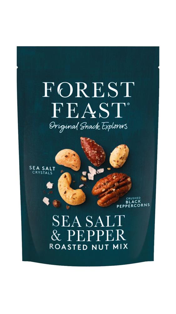 Forest Feast Sea Salt & Black Peppercorn Roasted Nut Mix