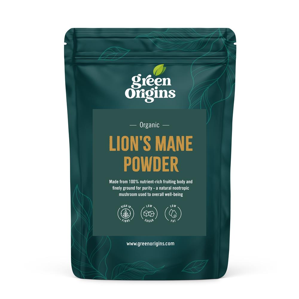 Green Origins - Organic Lions Mane Powder 100g