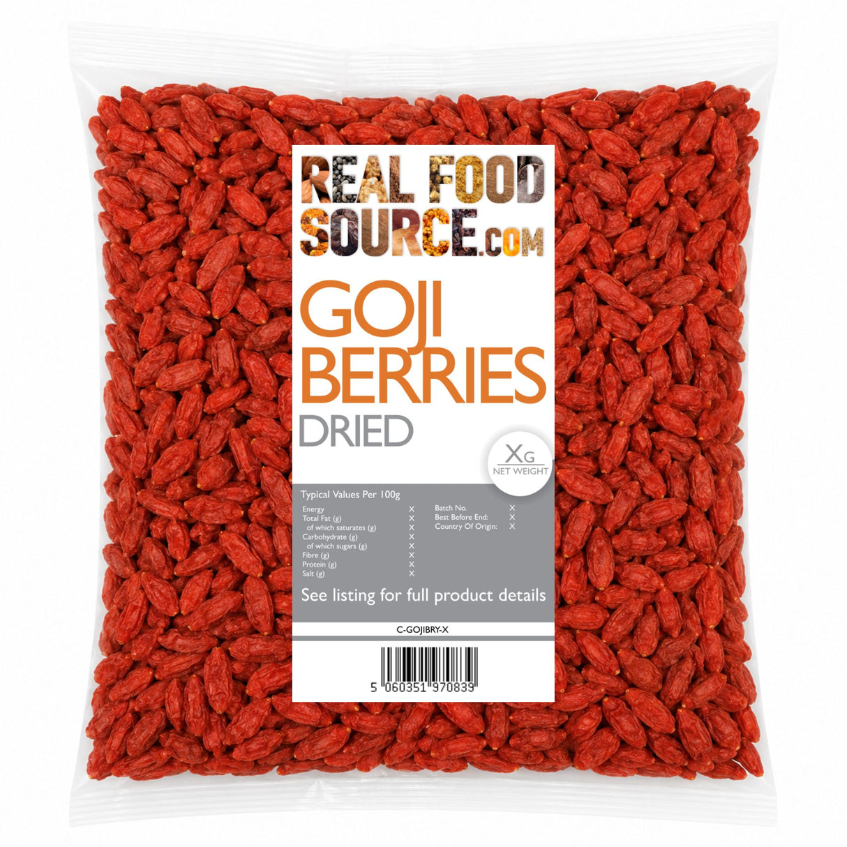 Goji Berries, Dried