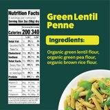 Explore Cuisine Organic Green Lentil Penne