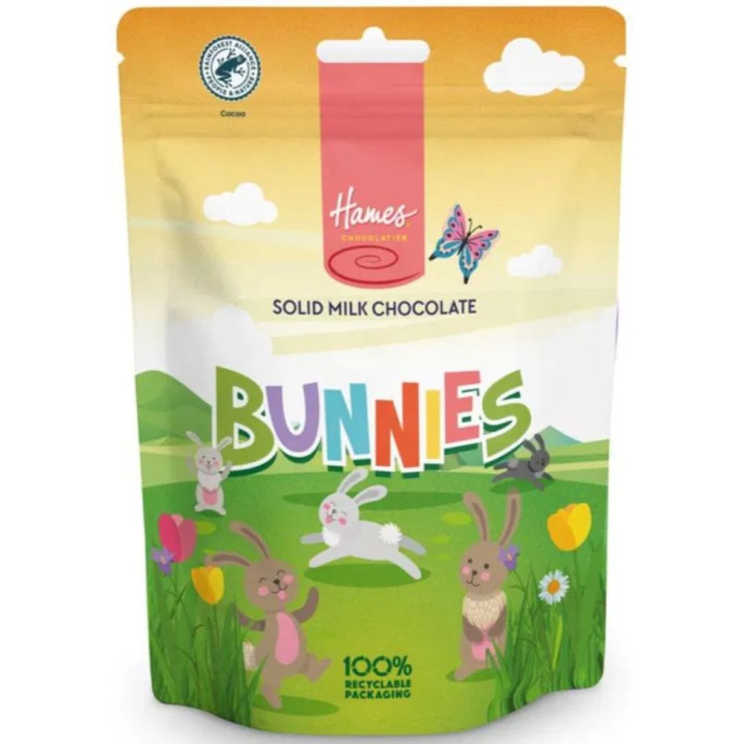 Hames Chocolate - Milk Chocolate Bunnies 100g
