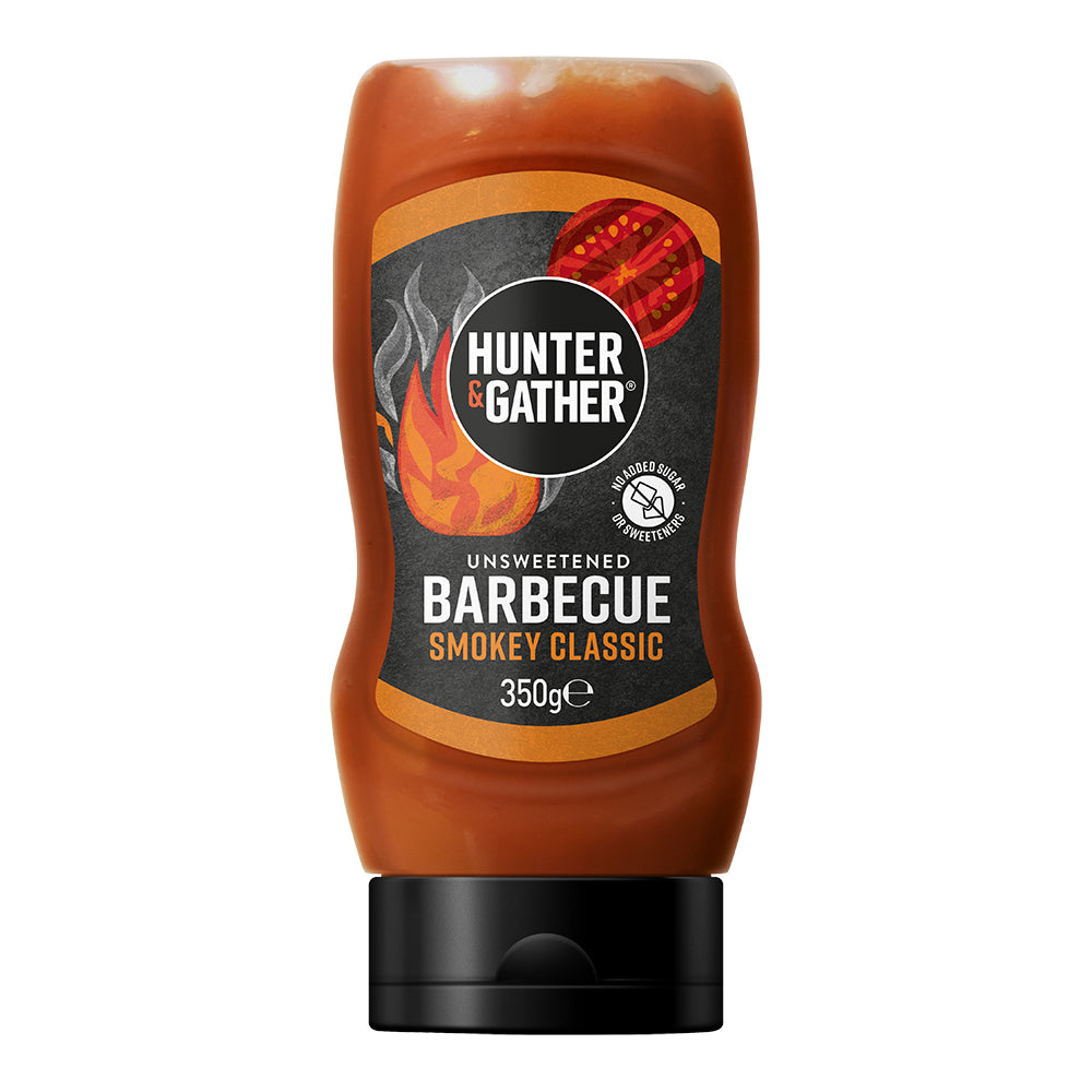 Hunter & Gather Unsweetened BBQ sauce Squeezy