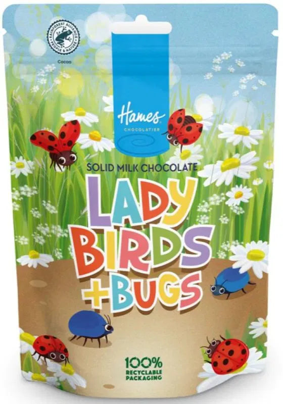 Hames Chocolate - Milk Chocolate Ladybirds & Bugs