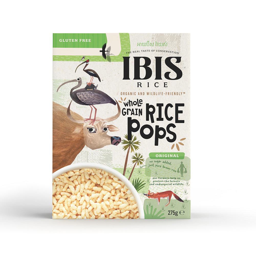 Ibis Organic Wholegrain Rice Pops Original