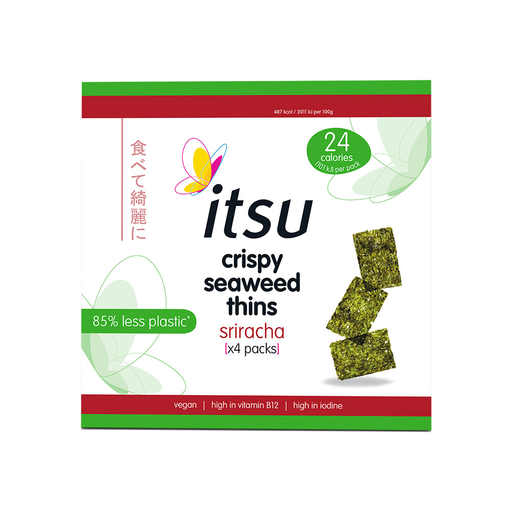 Itsu - Crispy Seaweed Thins Sriracha Multipack