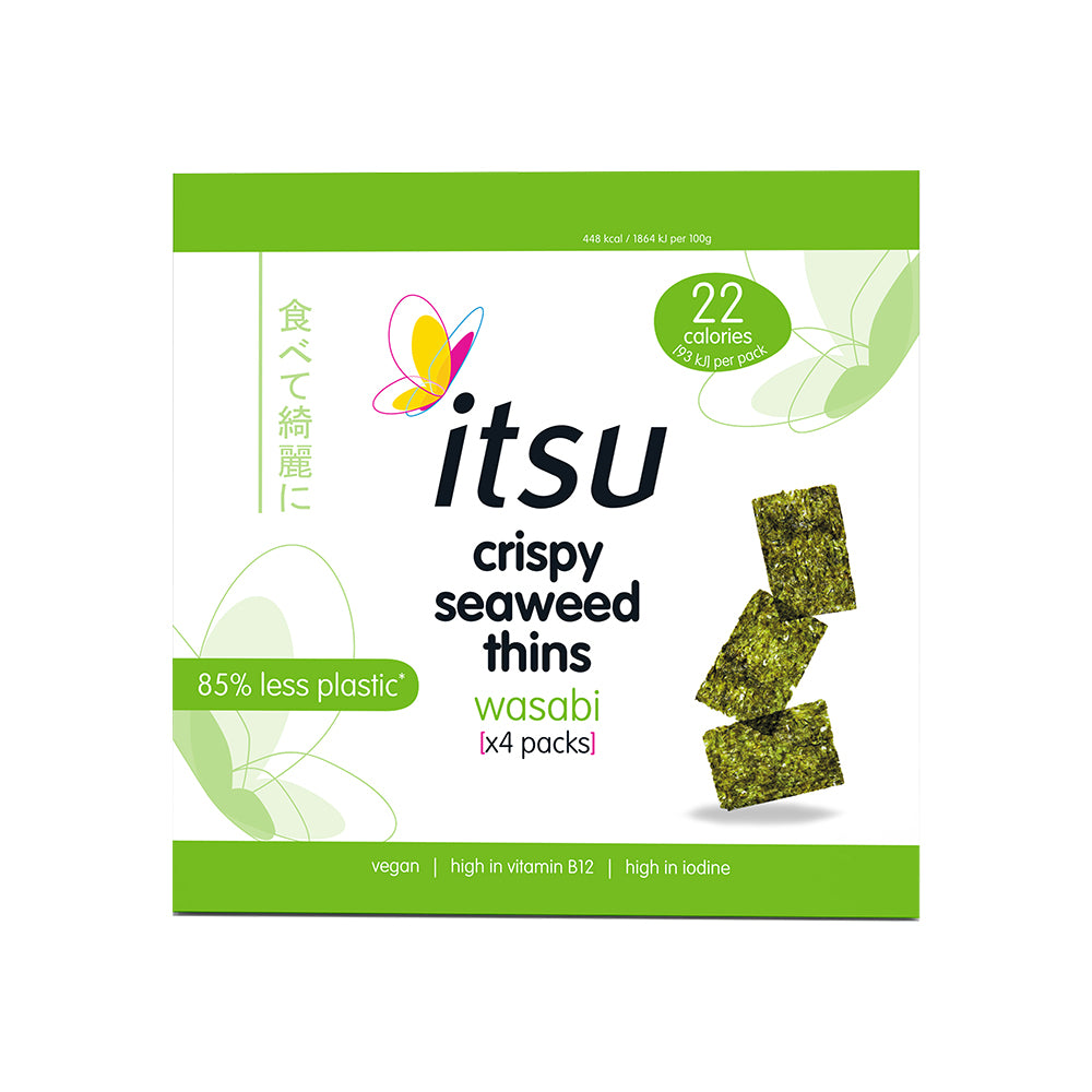 Itsu - Crispy Seaweed Thins Wasabi Multipack