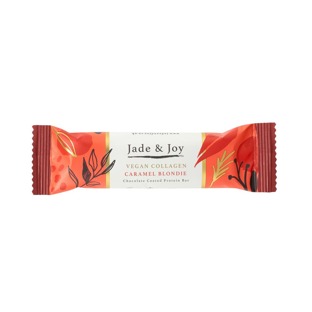 Jade & Joy Vegan Collagen Caramel Blondie Protein Bar