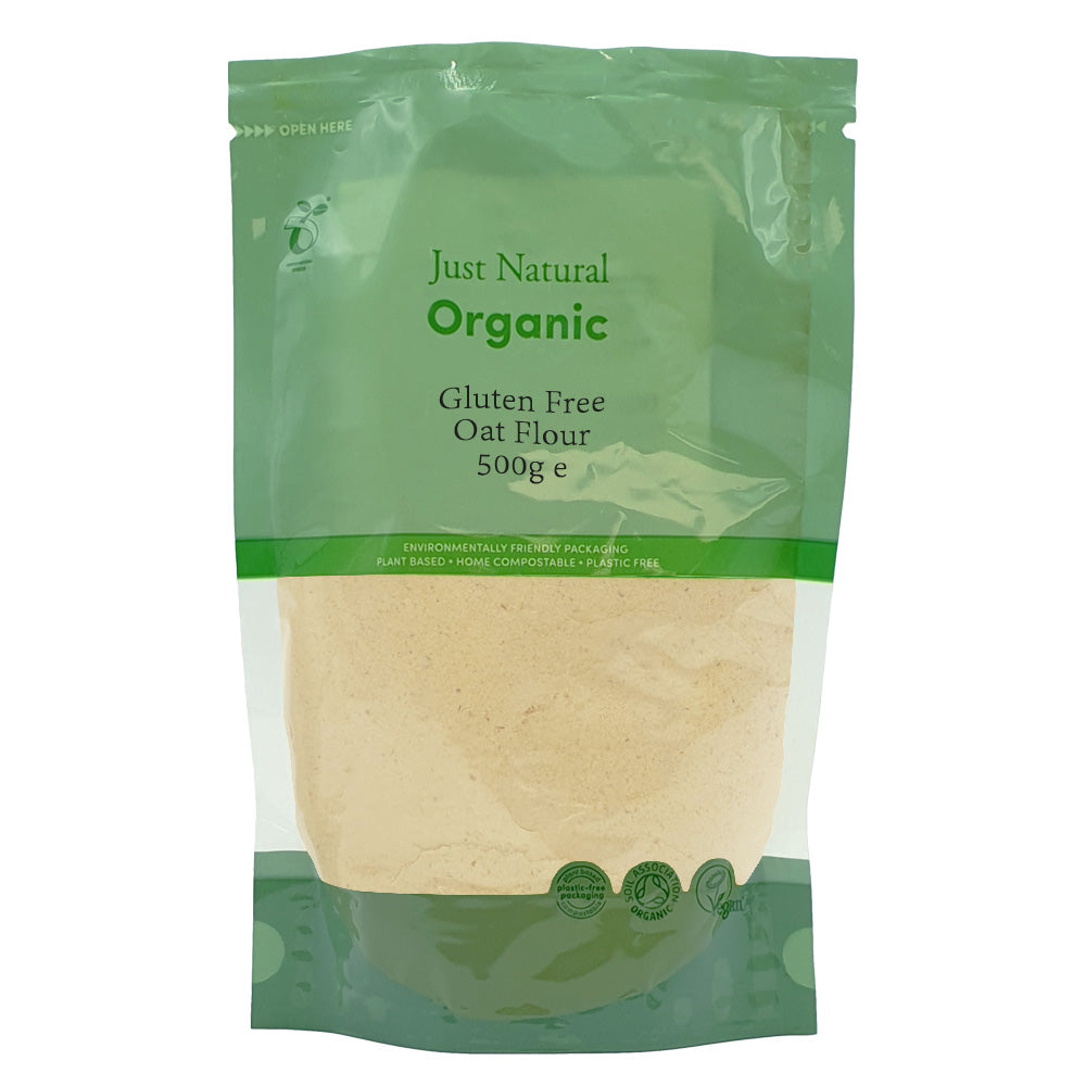 Just Natural - Organic Gluten Free Oat Flour 500g