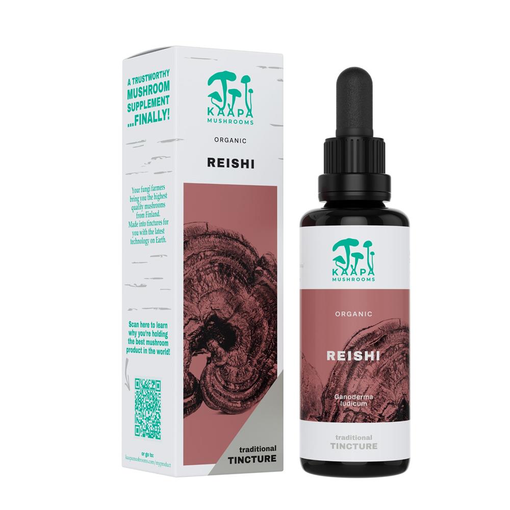 Kaapa Mushrooms Organic Reishi Mushroom Extract Tincture