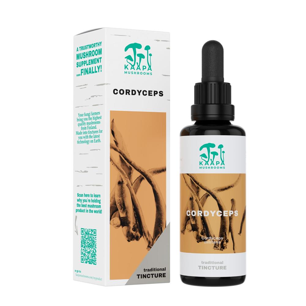 Kaapa Mushrooms Organic Cordyceps Mushroom Extract Tincture