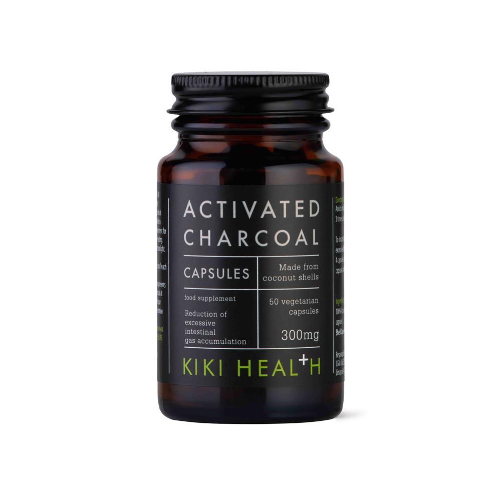 KIKI Health - Activated Charcoal - 50 Vegicaps