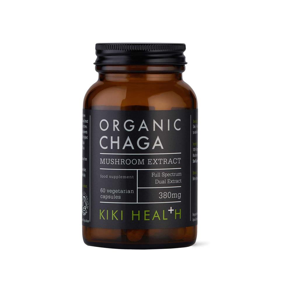 KIKI Health - Organic Chaga Extract Mushroom 60 Vegicaps