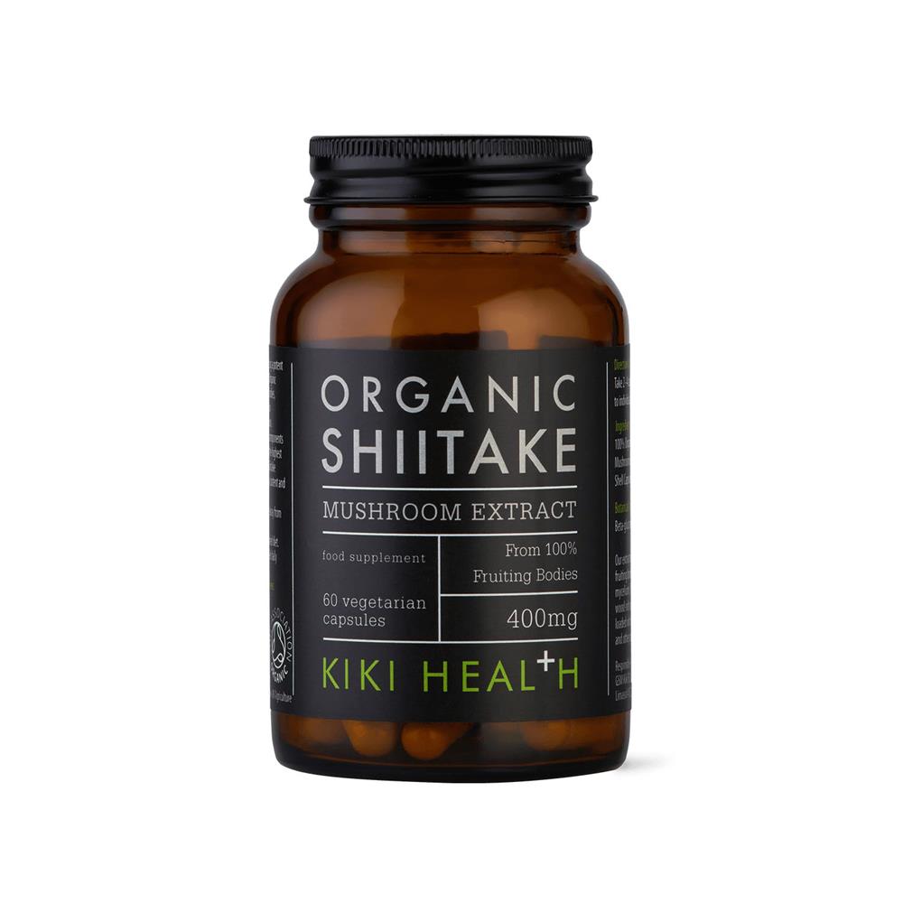 KIKI Health - Organic Shiitake Extract Mushroom 60 Vegicaps