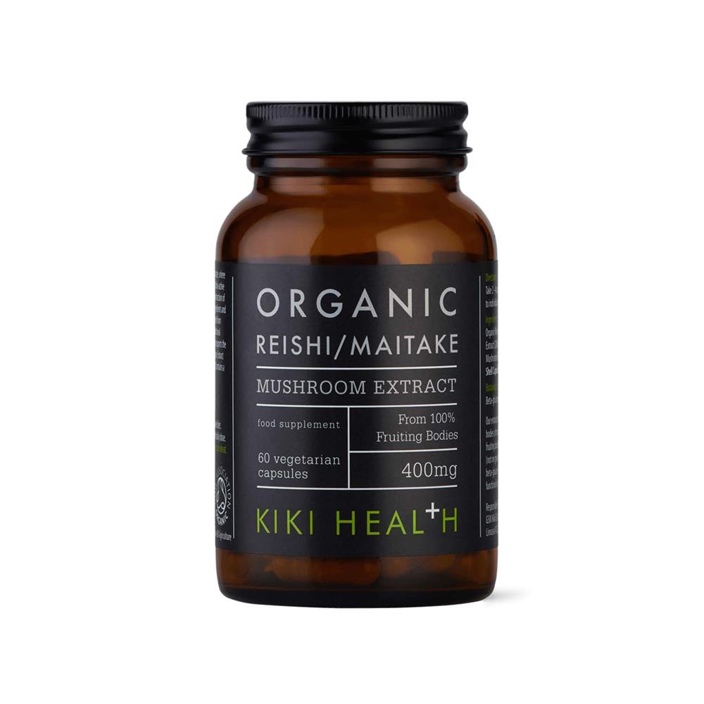 KIKI Health - Organic Maitake & Reishi Extract blend 60 Vegicaps