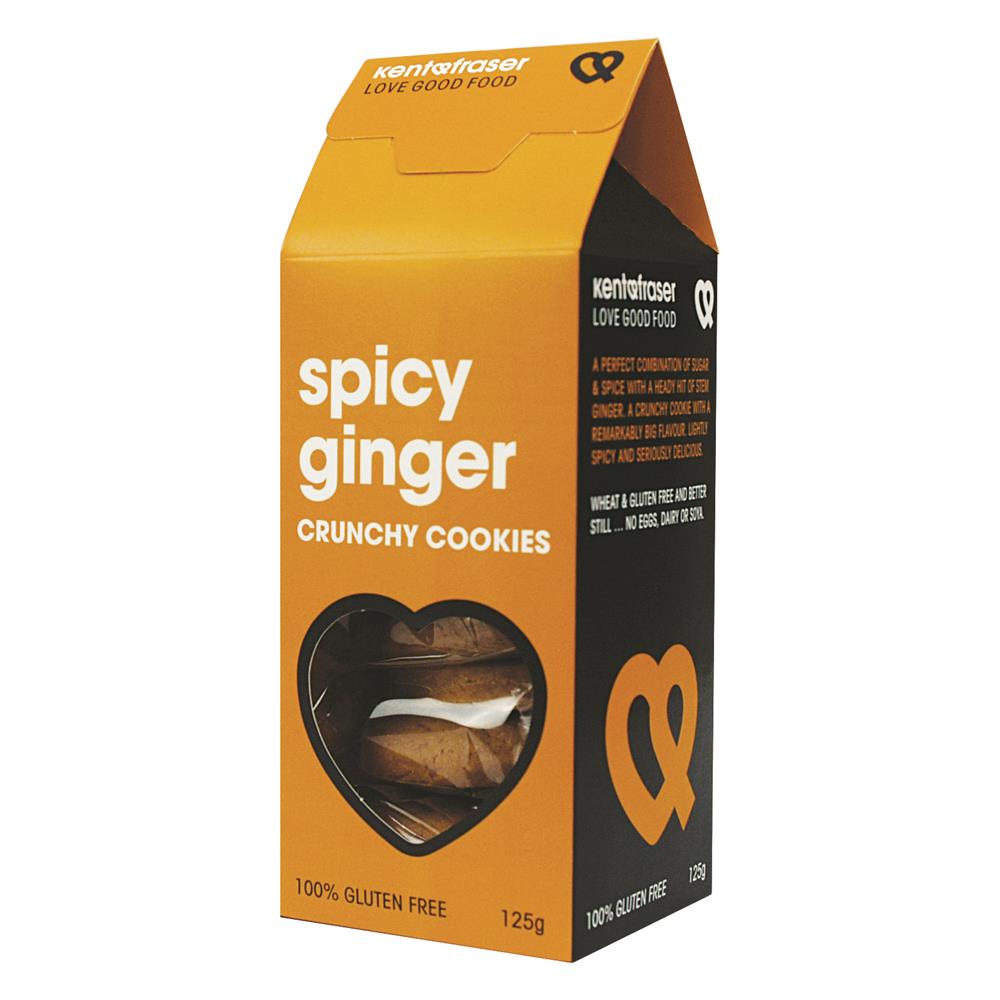 Kent & Fraser Gluten-Free Spicy Ginger Crunchy Cookies